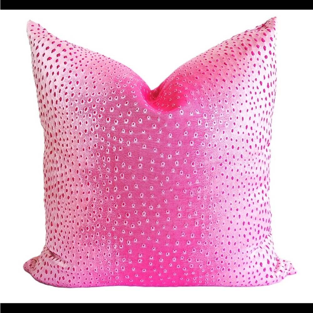 Pink Pillows by Orchid Euro Shams